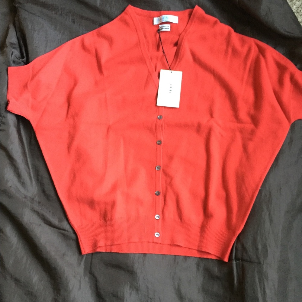 Isle of skye cashmere short sleeve cardigan